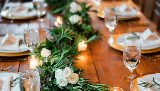 wedding table decor ideas